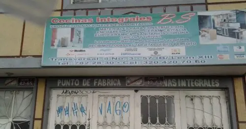 COCINAS INTEGRALES BS COCINAS INTEGRALES BS